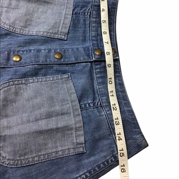 Wildfox Couture Frankie Denim Mini Skirt Sz S - Picture 4 of 9
